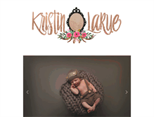 Tablet Screenshot of kristinlarue.com